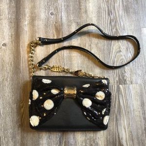 Betsey Johnson wallet crossbody.